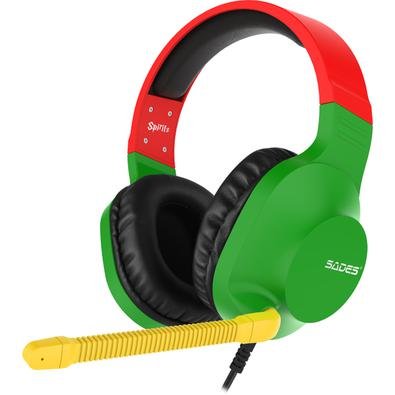 Spirits é equipado com alto-falantes de 50mm e fornece um excelente som stereo. O controle prático localizado no fone esquerdo torna fácil e super prá