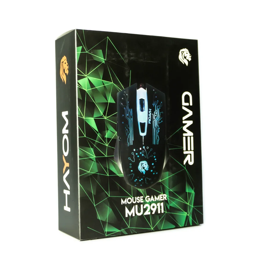Imagem 2 de 3 do produto Mouse Gamer, Hayom, Com Fio - Mu2911
