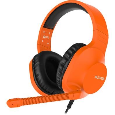Spirits é equipado com alto-falantes de 50mm e fornece um excelente som stereo. O controle prático localizado no fone esquerdo torna fácil e super prá