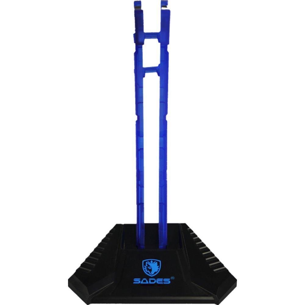 Imagem 4 de 5 do produto Suporte Para Headset Sades Wolfbone, Em Acrílico, Azul