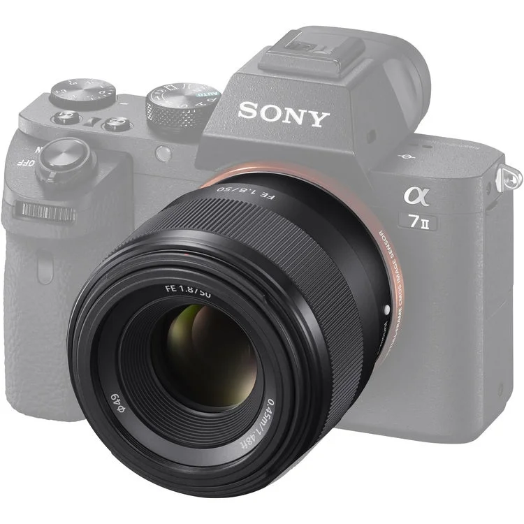 Lente Sony Fe 50Mm F18 EMount Kabum