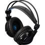 Headset Gamer Sades Locust Plus, RGB, 7.1, Som Surround, Driver CD, USB, Compatibilidade, PC, Laptop, PS4, Preto e Azul - Sa-904