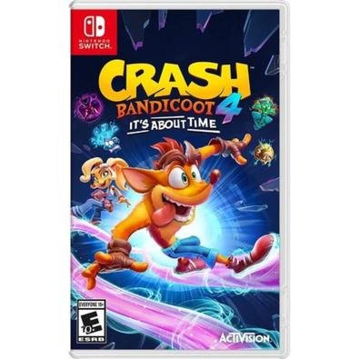 JOGO MÍDIA FÍSICA, NOVO E LACRADO, ORIGINAL - Está na hora de um novo jogo Crash Bandicoot ™!Avance em uma aventura destruída pelo tempo com seus mar