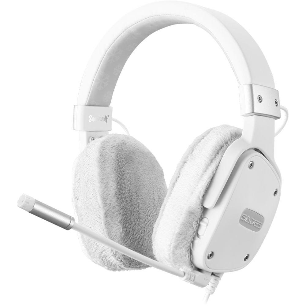 Headset Gamer Sades Snowwolf, Compatibilidade PC, Xbox One, PS4, Nintendo Switch, VR, Celular, Branco - Sa-722s Headset Gamer Sades Snowwolf, Compatibilidade PC, Xbox One, PS4, Nintendo Switch, VR, Celular, Branco - Sa-722s