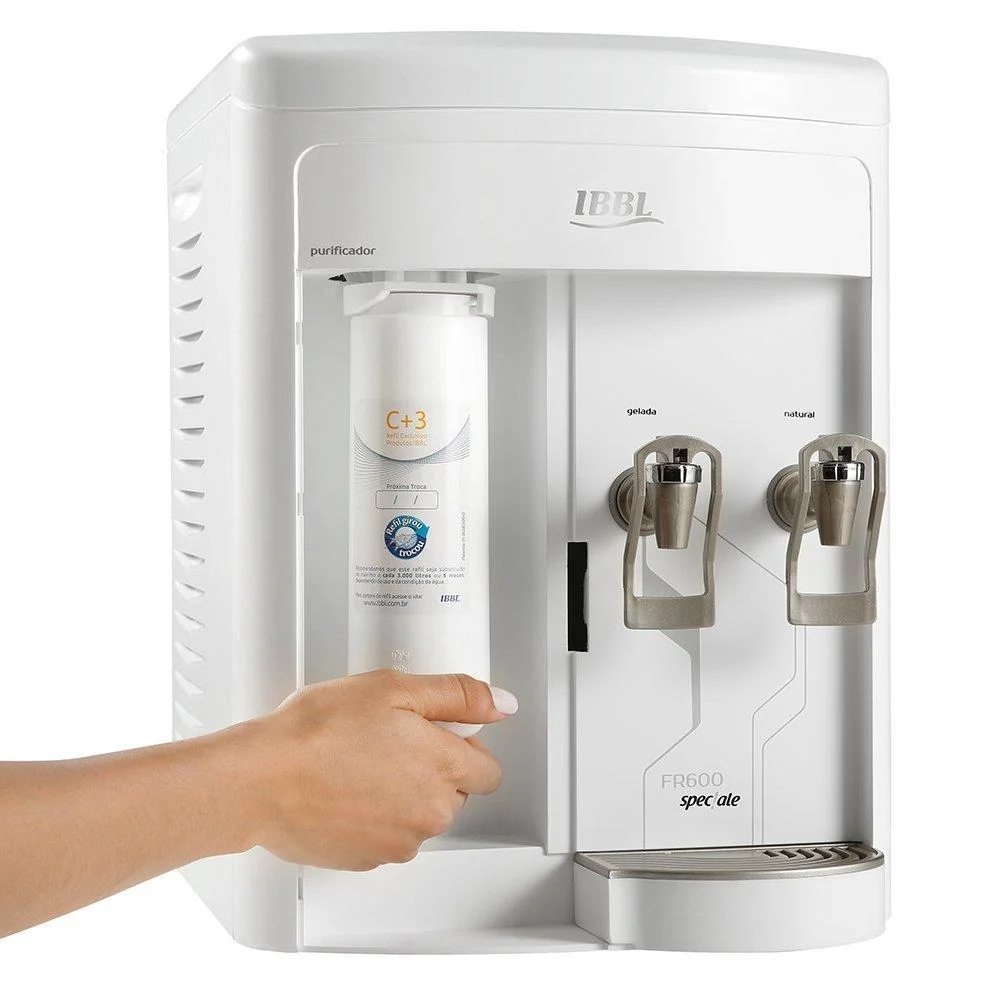 Imagem 2 de 5 do produto Purificador de Água IBBL Speciale, 2.18L, 110V, Branco - FR600