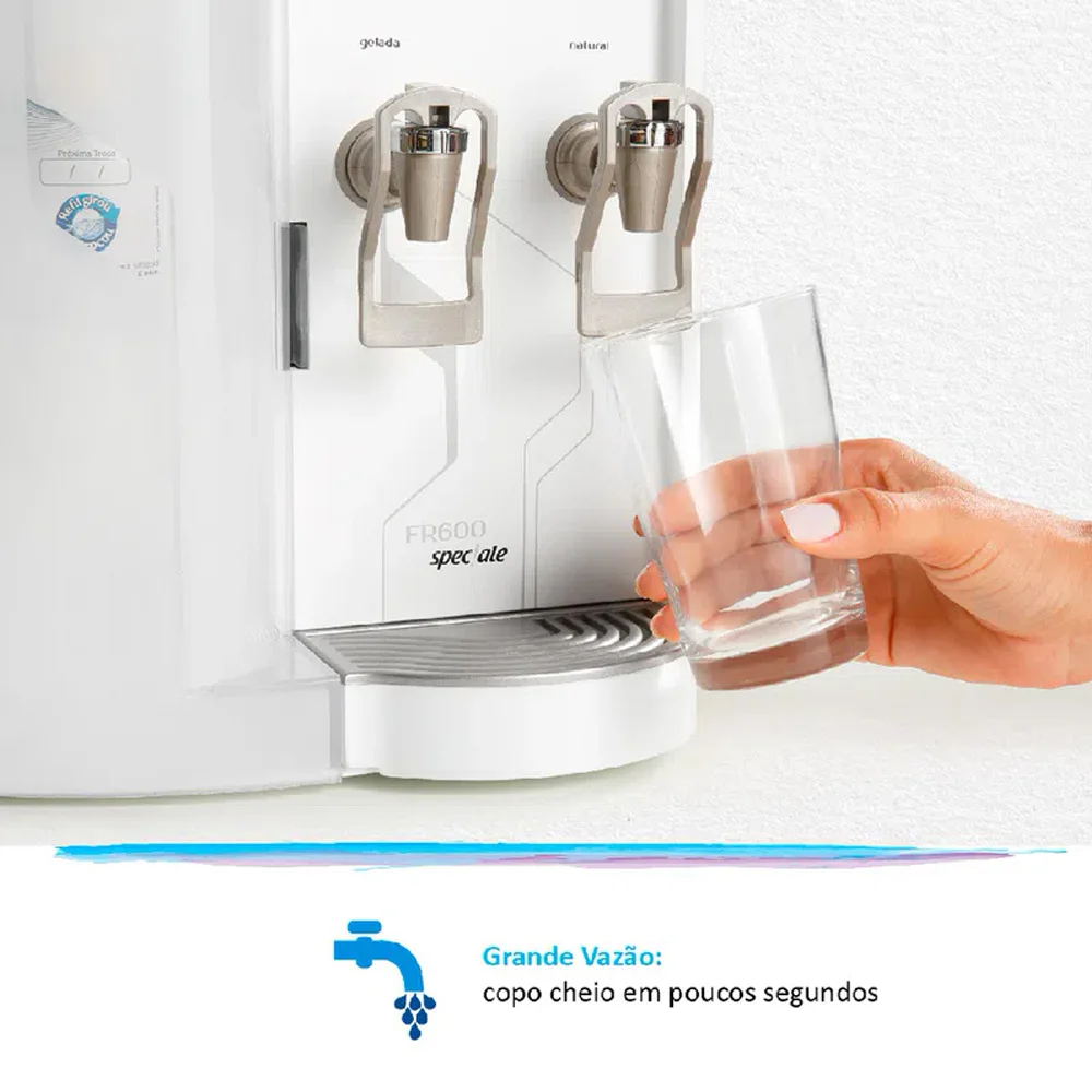Imagem 5 de 5 do produto Purificador de Água IBBL Speciale, 2.18L, 110V, Branco - FR600