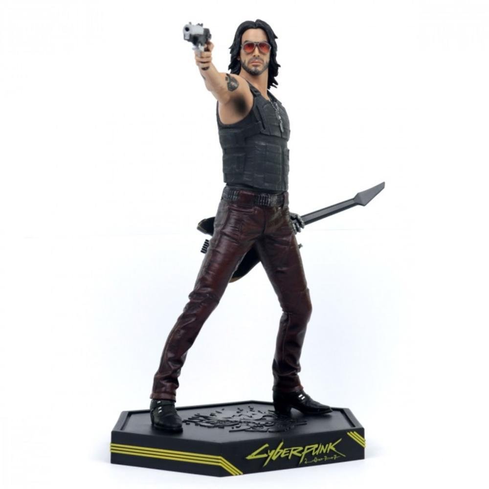 Figura Johny Silverhand Cyberpunk 2077 Dark House Deluxe.