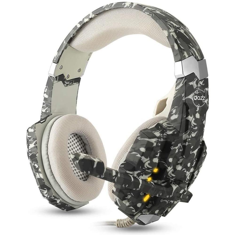 Fone Headset Dazz, Special Forces Colors Series, Arctic Com Fio, Camuflado