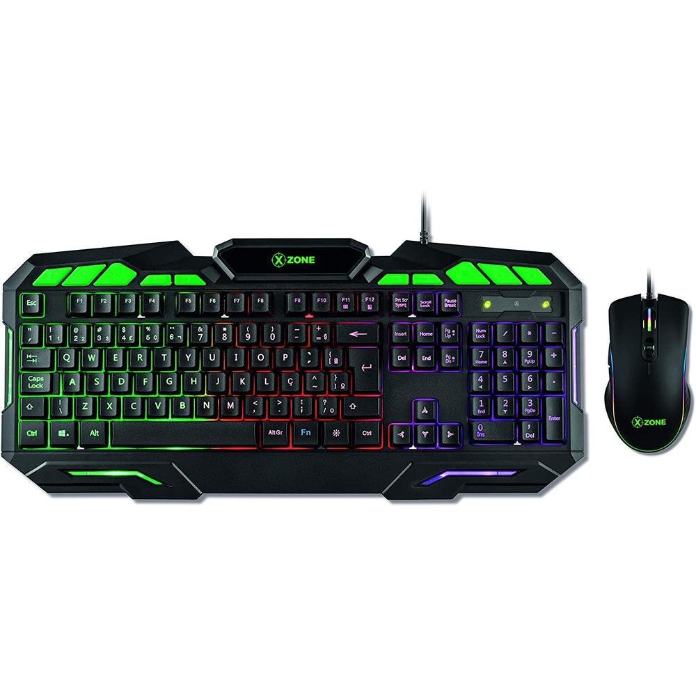 Combo Gamer Teclado Com 7 Kabum