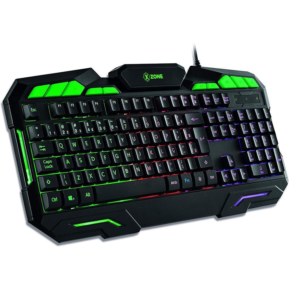 Combo Gamer Teclado Com 7 Kabum