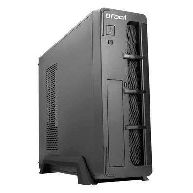 O computador Fácil Slim Premium é elaborado para maior conforto e desempenho para o usuário. Com seu gabinete compacto, estes desktops ocupam menos lu
