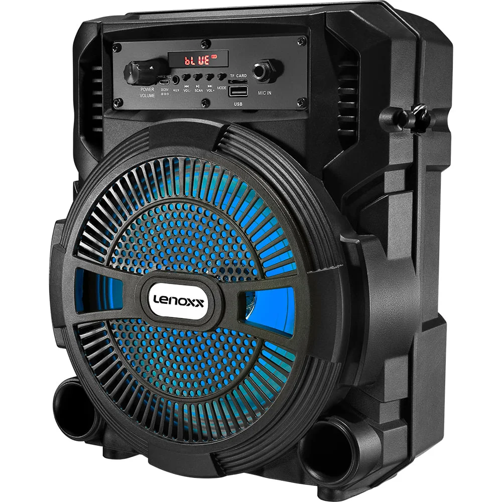 Caixa Amplificada Lenoxx Controle Remoto KaBuM