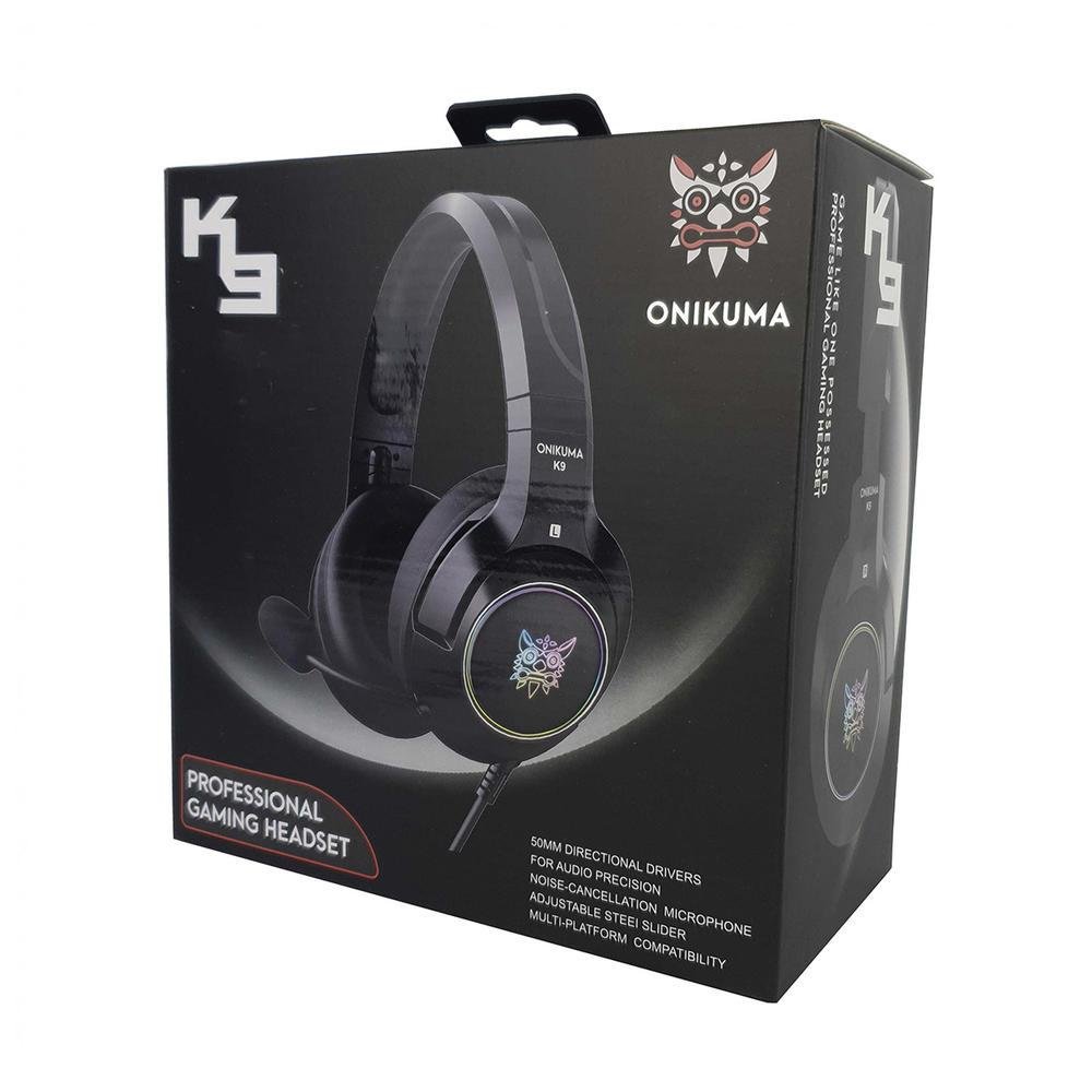 Imagem 2 de 4 do produto Headset Gamer Profissional Onikuma K9, Preto