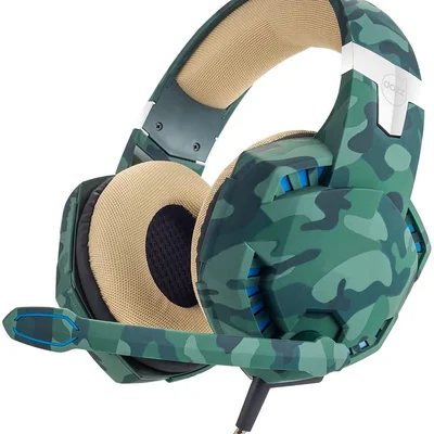 Headset Dazz Special Forces Colors Series Jungle com Fio, Camuflado