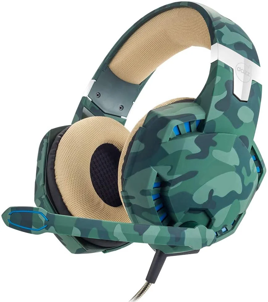 Imagem 1 de 4 do produto Headset Dazz Special Forces Colors Series Jungle com Fio, Camuflado