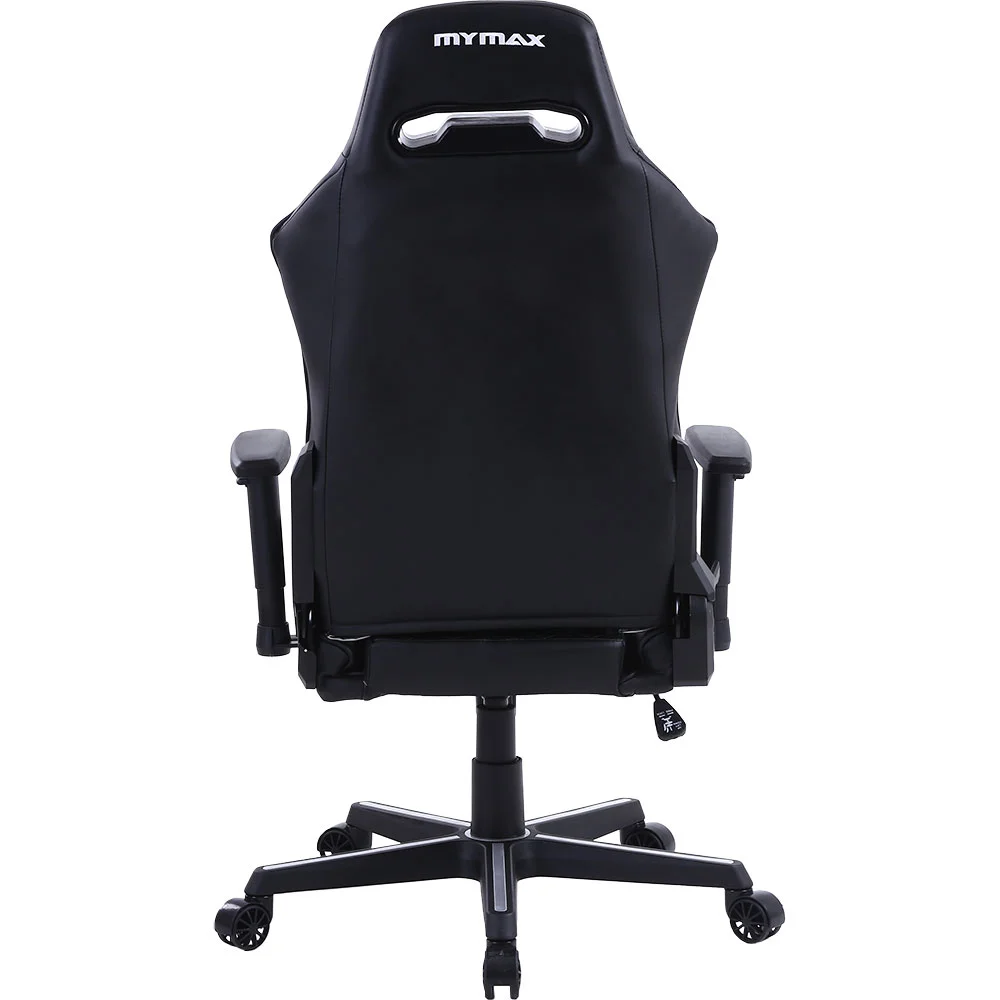 Imagem 5 de 5 do produto Cadeira Gamer Mymax Mx16, Giratória, Preto/Prata