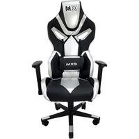 Cadeira Gamer Mymax Mx9, Giratória, Preto/Prata Menor preço em Cadeira Gamer Mymax Mx9, Giratória, Preto/Prata