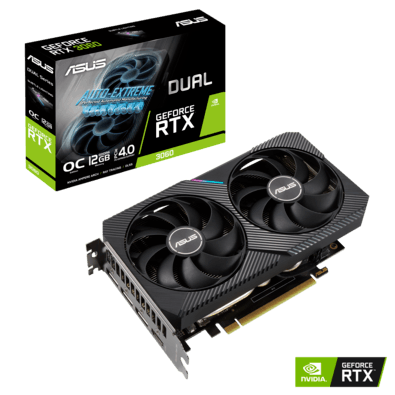 Placa De Vídeo Asus Geforce RTX 3060 12GB GDDR6