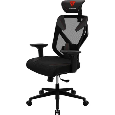 Cadeira Ergonomica Yama3 Preta/vermelha Thunderx3