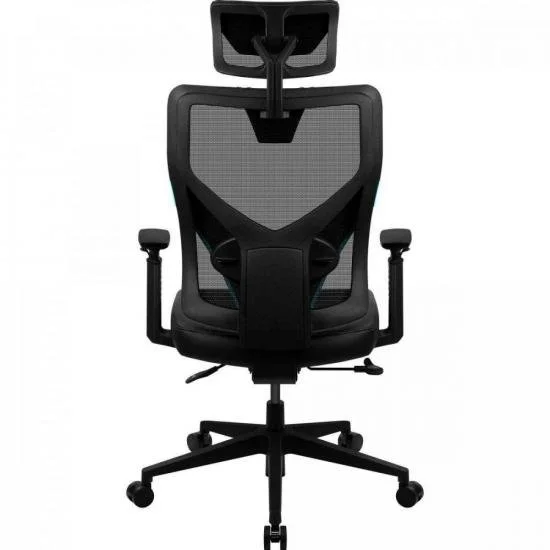 Imagem 3 de 5 do produto Cadeira ThunderX3 Ergonomic Yama1, Black/Cyan
