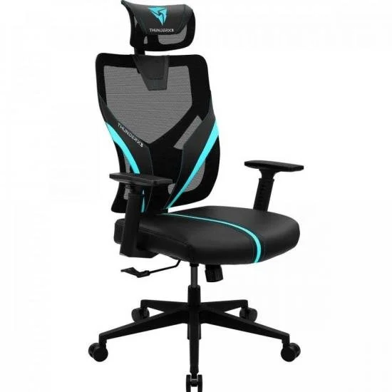 Imagem 4 de 5 do produto Cadeira ThunderX3 Ergonomic Yama1, Black/Cyan