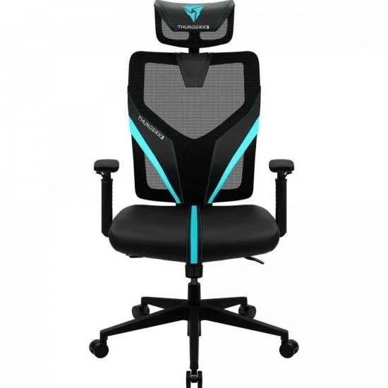 Imagem 5 de 5 do produto Cadeira ThunderX3 Ergonomic Yama1, Black/Cyan