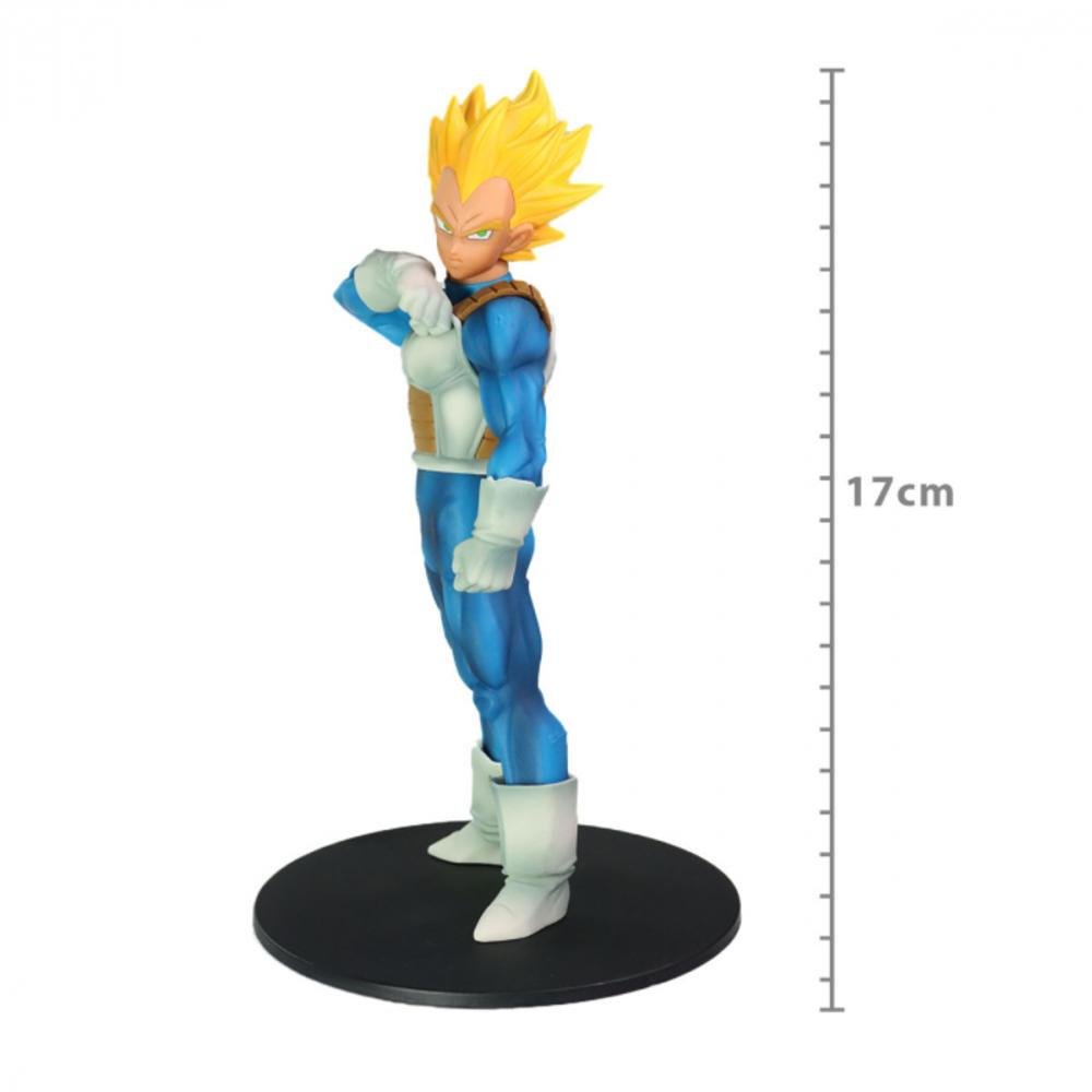 Boneco do Dragon Ball z Goku SSJ Preto Brinquedo de Coleção 17 cm Pvc  Colecionador