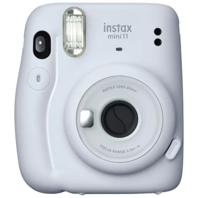 Câmera Fujifilm Instax Mini 11 Analógica, Flash Automático, Branca - 705065893