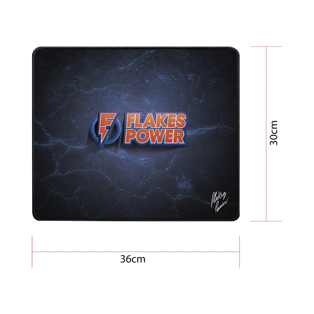 Imagem 2 de 5 do produto Mouse Pad Gamer Flakes Power Speed ELG, 36cm x 30cm - Flkmp001.