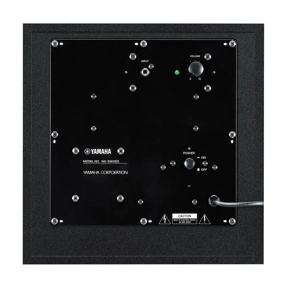 YAMAHA　NS-SW050 MB Yamaha NsSw050 Subwoofer Ativo Kabum
