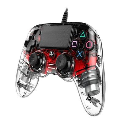 Controle com fio e iluminado (wired, illuminated) para PS4 E PCUM ACESSÓRIO ESSENCIAL PARA JOGOS PS4Compacto, mas poderoso, este controlador com fio P