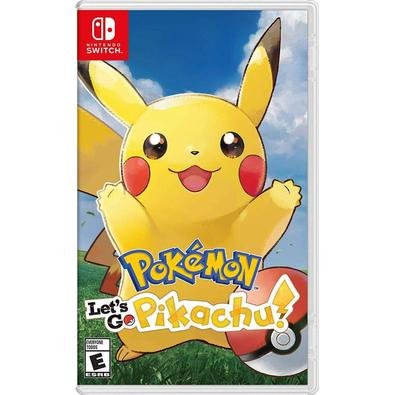 JOGO MÍDIA FÍSICA, NOVO E LACRADO, ORIGINAL -Pokemon: Vamos lá, Pikachu! traga a experiência de um RPG clássico do Pokemon para o Nintendo Switch com