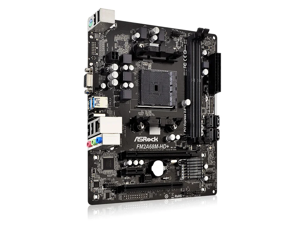 Placa-Mãe AsRock R2.0, AMD FM2/FM2+ A68M HD 5