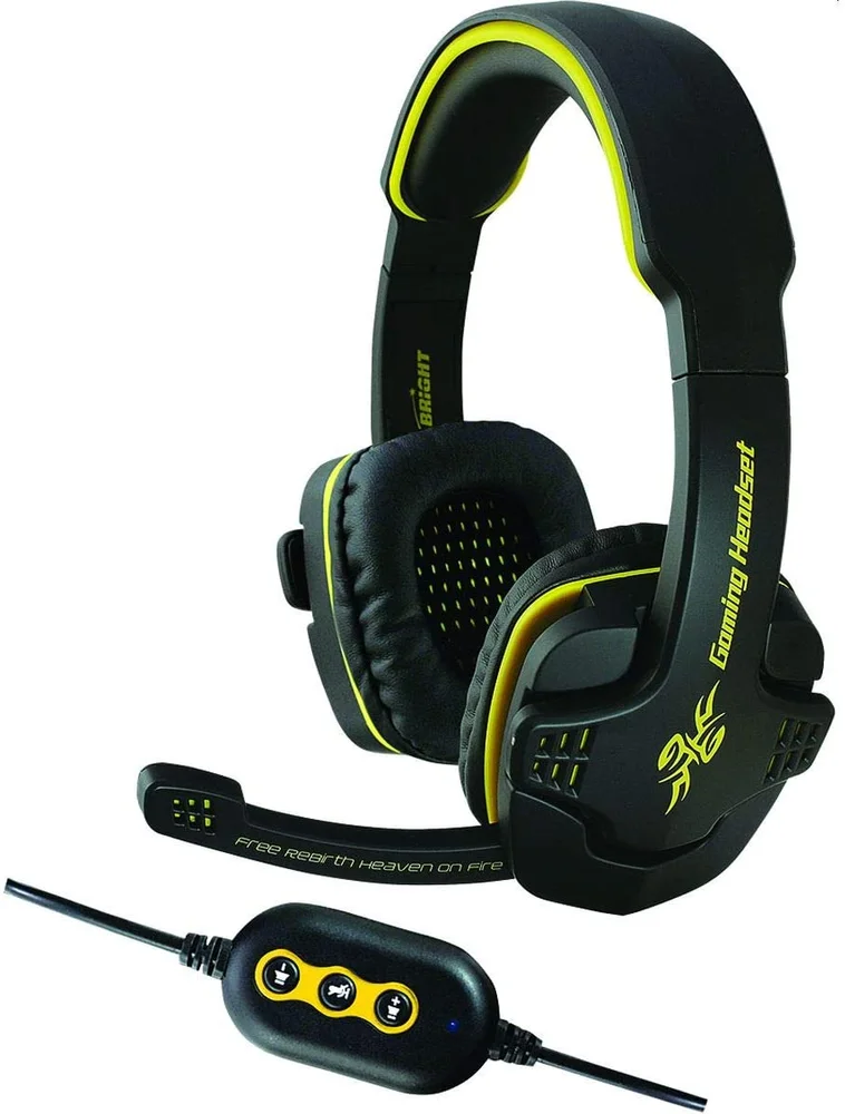 Imagem 5 de 5 do produto Fone de Ouvido Headset Gamer Bright, 7.1, Conexão Usb - 0354