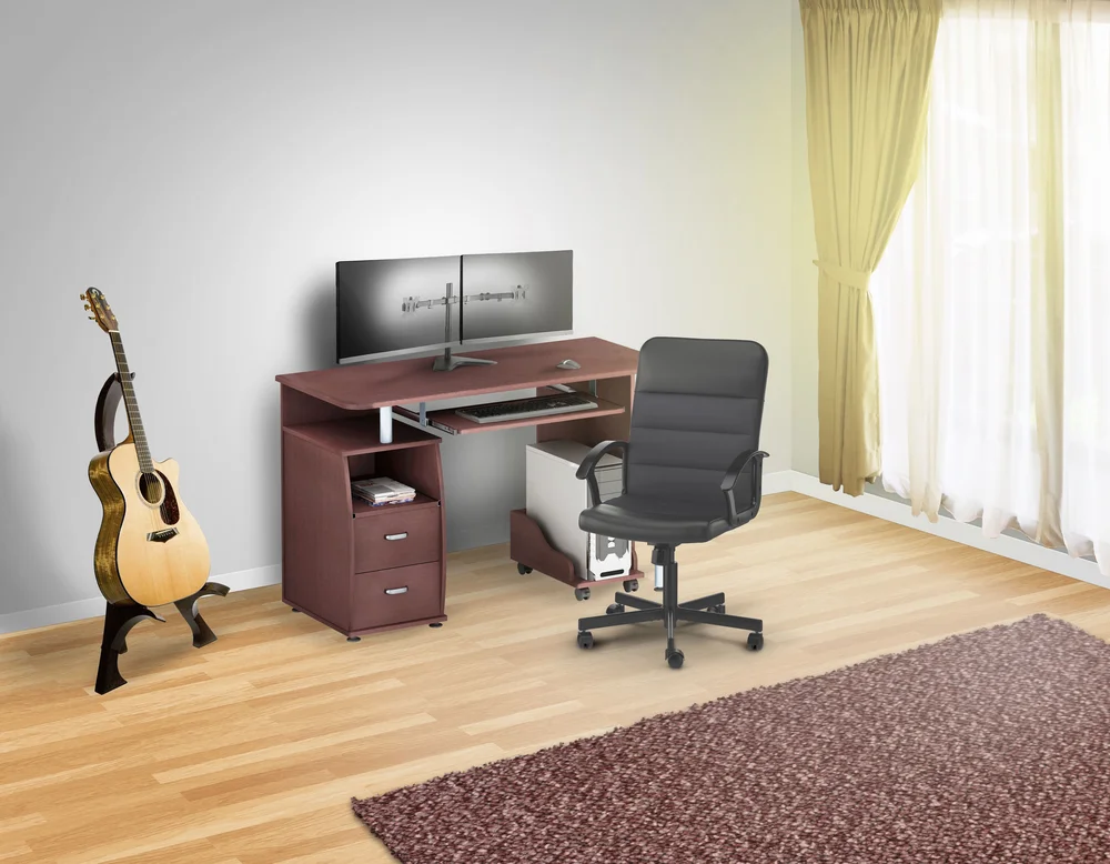 Imagem 3 de 5 do produto Suporte Articulado de Mesa ELG, Com Regulagem de Altura, P/ 2 Monitores de 17" A 32" - T1224n