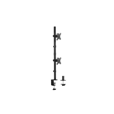 Suporte Central Suportes V1224c 2 Monitores, Vertical, Com Morsa