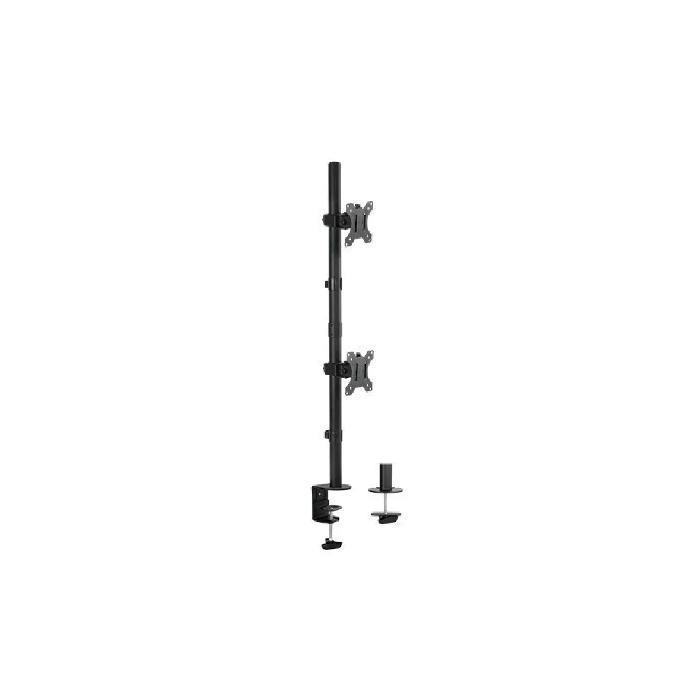 Suporte Central Suportes V1224c 2 Monitores, Vertical, Com Morsa