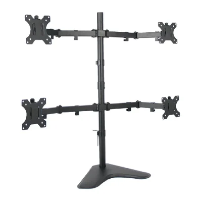 Suporte Para Monitor Central Suportes, VESA 100 a 100, Para 4 Monitores, Com Base - V48N