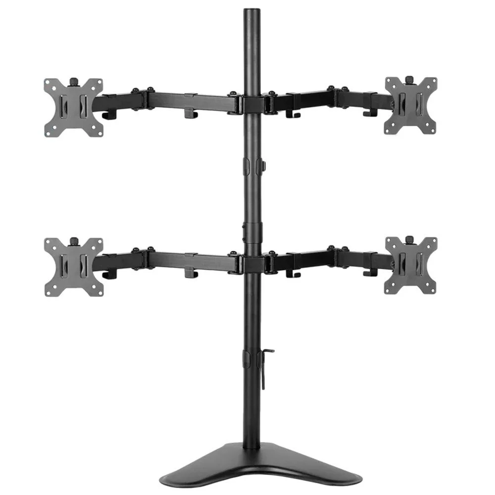 Imagem 5 de 5 do produto Suporte Para Monitor Central Suportes, VESA 100 a 100, Para 4 Monitores, Com Base - V48N