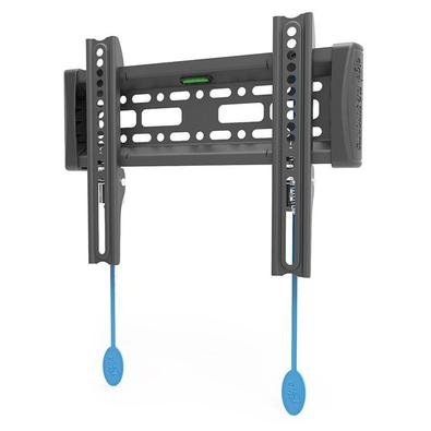 Indicado para TVs / Monitores LCD / LED / PLASMA / 3D / OLED / QLED até 43 polegadas com até 30 kg e compatíveis com padrão de fixação VESA 75x75, 100