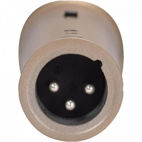 Imagem 2 de 5 do produto Microfone Dinâmico Leson, De Mão, Champanhe - LS58