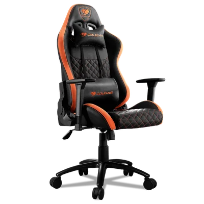 Cadeira Gamer Cougar Armor Pro Preta e Laranja- 3MARMPRO.0001