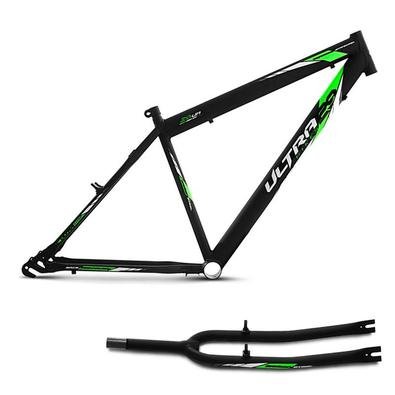 O Quadro Ultra Bikes Masculino Aro 29 é fabricado em material leve de alta qualidade, garantindo mais resistência e segurança. Possui adesivos de alto