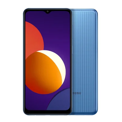 Smartphone Samsung Galaxy M12, 64GB, 4GB Ram, Câmera Frontal 48mp+5mp+2mp+2mp, Selfie 8mp, Tela 6.5", Azul