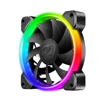 Pronto para a ação? Com o kit de resfriamento Vortex RGB FCB 120, você tem tudo o que precisa para transformar seu PC em uma obra de arte viva. Três v