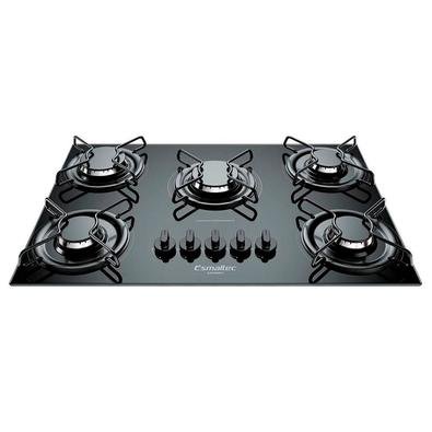 Acendimento superautomático acende ao pressionar e girar o botão. Trempes individuais mais modernas e fáceis de limpar queimador big burner - super c