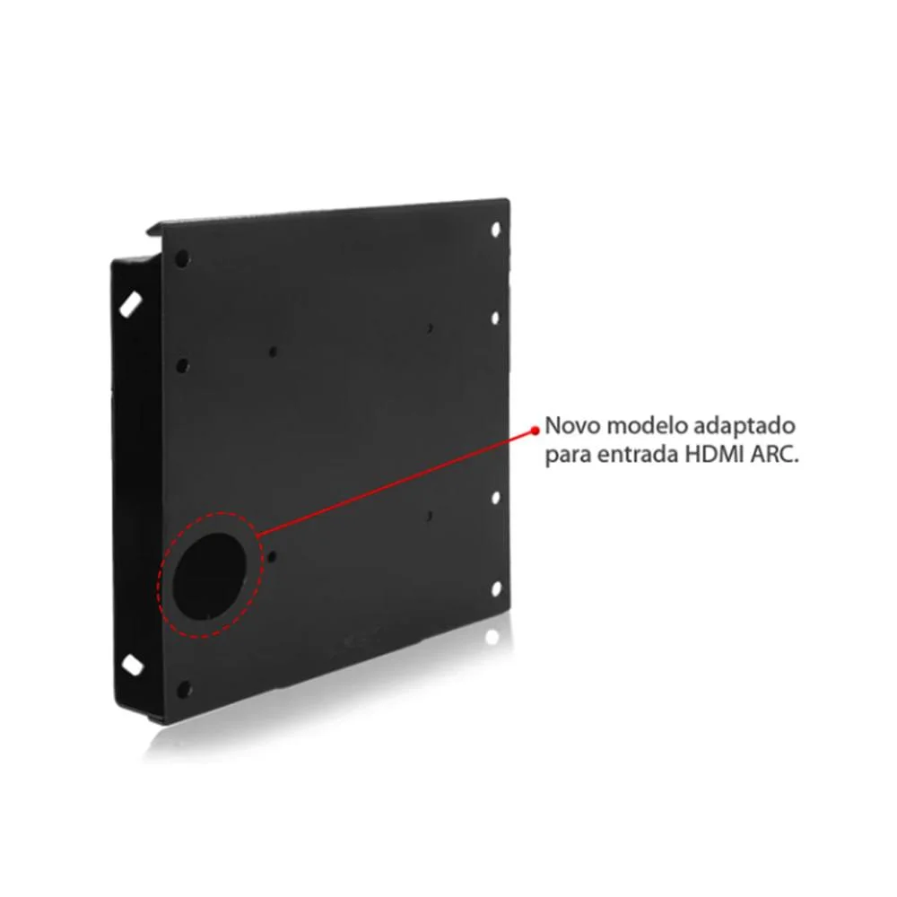 Imagem 2 de 3 do produto Suporte Tv Lcd LED 32” A 40” Wall S F 35 V22 Aironflex