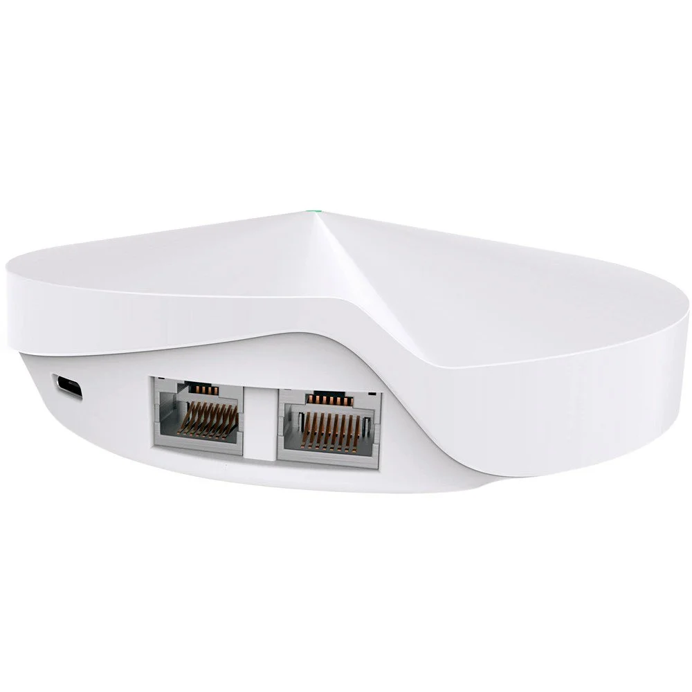 Roteador Wireless TP-Link Deco M5, Gigabit Ethernet, AC1300, 10/100/1000MBbs, Dual Band 2.4/5GHz, 4 Antenas, Branco - 3 Unidades Roteador Wireless TP-Link Deco M5, Gigabit Ethernet, AC1300, 10/100/1000MBbs, Dual Band 2.4/5GHz, 4 Antenas, Branco - 3 Unidades
