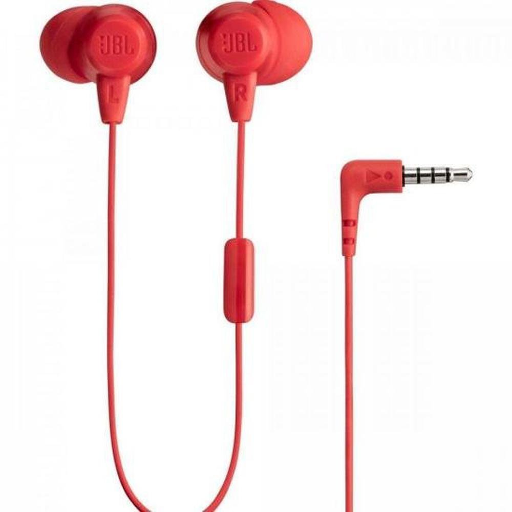 Fone De Ouvido Jbl, Vermelho - C50hi | KaBuM!