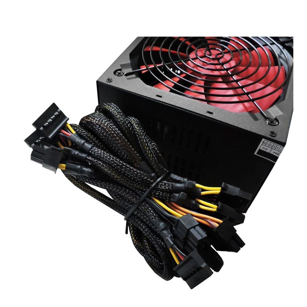 Imagem 2 de 5 do produto Fonte Brazil PC Gamer ATX, 500W, 80 Plus Bronze, PFC Ativo - BPC/500
